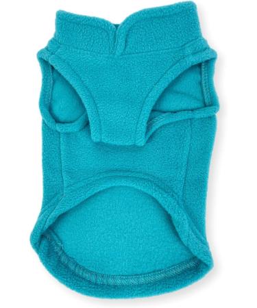 Dog Fleece Harness Vest Jumper Sweater Coat for Small Breed Dogs and Sizes (Large Aqua) Large Aqua - Buy Online on GoSupps.com