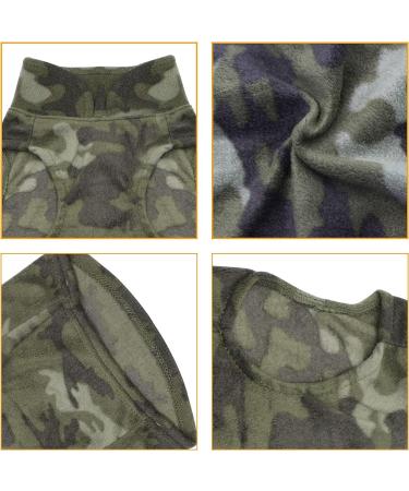 Premium Dog Vlies Vest - Stylish Sweater Jacket for Small to Medium Dogs & Cats | Camouflage Design - Perfect for Dackel Chihuahua Bulldog and More! - Buy Online on GoSupps.com
