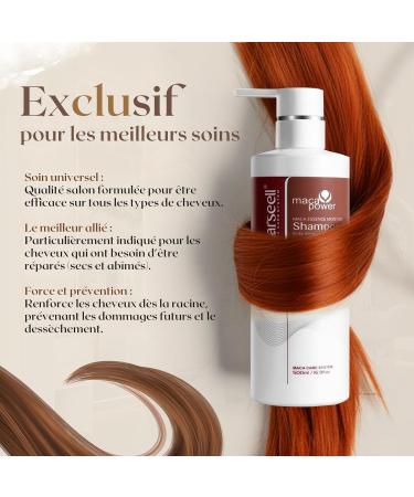 Karseell MACA CARE SYSTEM Shampooing Hydratant + Apr s-Shampooing R parateur Nourrissant Cheveux Secs Ab m s Teints Anti-Frisottis Argan Maca Brillance Douceur Nutrition Sans Sulfates Ni Parab nes - Buy Online on GoSupps.com