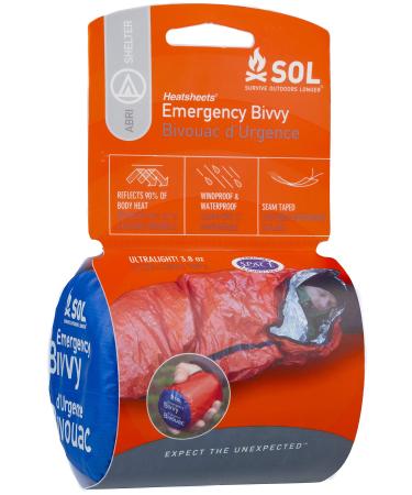 S.O.L. 90% Reflective Lightweight Emergency Bivvy - Buy Online on GoSupps.com