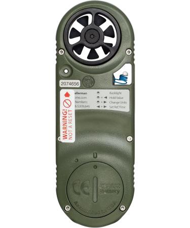 Kestrel 2500 Pocket Weather Meter - Olive Drab | Accurate Weather Measurement for Outdoor Adventures - Shop Now - Buy Online on GoSupps.com