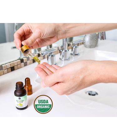 Skalli Essentials Organic Moroccan Prickly Pear Seed Oil | Anti-Aging Face Serum & Dark Circles Under Eye Treatment | Premium Grade Moisturizer (15 mL) - Buy Online on GoSupps.com