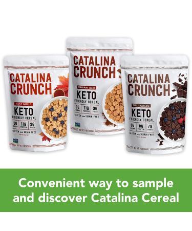 Catalina Crunch Cereal Keto Gift Box (Pack of 3) - Low Carb, Zero Sugar, Plant Protein, High Fiber, Gluten & Grain-Free - Buy Online on GoSupps.com