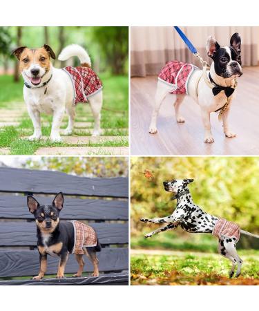 Reusable PET Soft Dog Diapers for Bitches | High-Suction Incontinence Heat Pants - 3 Pieces (Pattern 4 Size S) | International Shipping - Buy Online on GoSupps.com
