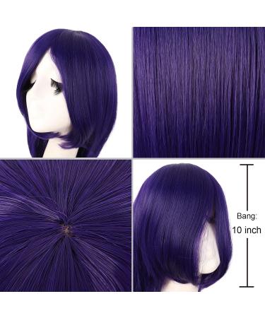 Buy MapofBeauty 40 Purple Anime Costume Long Straight Cosplay Wig for Parties International Shipping Available! - Buy Online on GoSupps.com