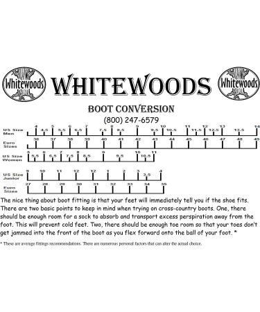Whitewoods 302 NNN Nordic Cross Country Ski Boots - Black/Blue - Size 38 (7.5 Women/6 Men) - Buy Online on GoSupps.com