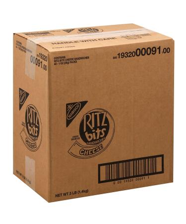 Ritz Bits Cheese Cracker 1 oz (Pack of 12) - Delicious Cheese Snack for On-the-Go - Buy Online on GoSupps.com