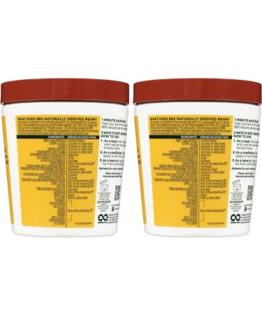 Garnier Fructis Nourishing Treat 3-in-1 Hair Mask with Coconut for Dry Hair 13.5 Fl Oz - 2 Pack - Buy Online on GoSupps.com