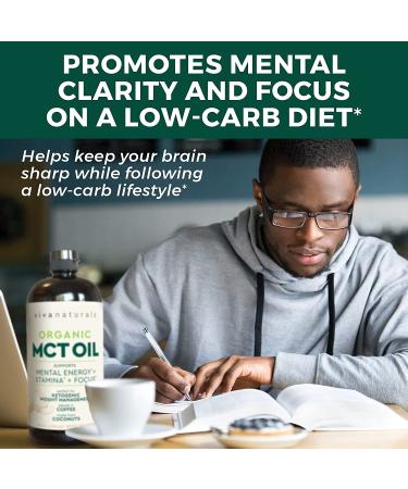 Organic MCT Oil for Keto Coffee - 32 fl oz | Fuel Your Morning - Buy Online on GoSupps.com