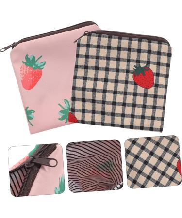 Shop Gleavi 2-Piece Napkin Storage Bag | Tampon Organizer & Menstrual Pad Bag Washable & Stylish for Women's Products | International Shipping Available - Buy Online on GoSupps.com