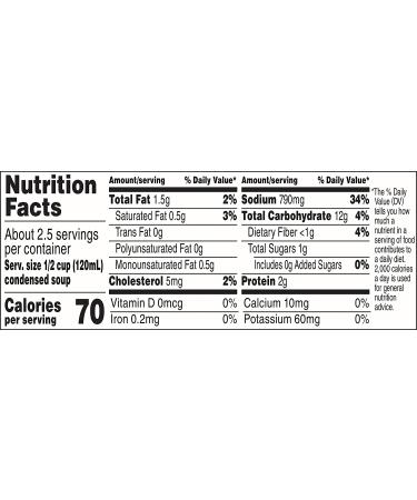 Campbell's Condensed Chicken White & Wild Rice Soup 10.5oz (12 Pack) - Buy Online on GoSupps.com