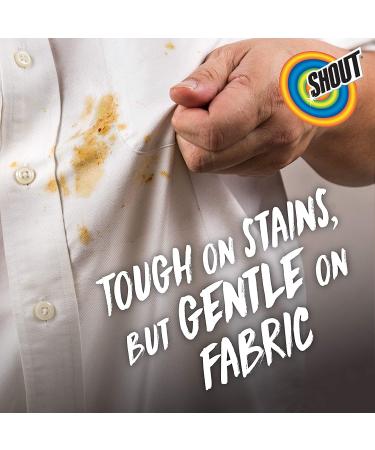 Shout Triple-Acting Laundry Stain Remover Clings Penetrates and Lifts Tough Stains 3.8L 3.8 l (Pack of 1) - Buy Online on GoSupps.com
