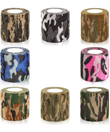 8 Roll 5cm Self -adhesive bandage yolaisi elastic self -adhering cohesive bandage color adhesive bandage fixing bandage self -adhesive for hand toes and feet finger pavement unit size