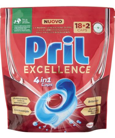 Pril Excellence 4 in 1 Caps, 346g