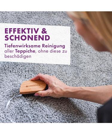 Buy Lavandola Carpet Cleaner Set (500ml) - Powerful Spot & Odor Removal | Deep Clean Carpets with Brush - Buy Online on GoSupps.com