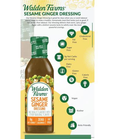 Sesame Ginger Salad Dressing - 355ml | Buy Internationally | Premium Quality eCommerce - Buy Online on GoSupps.com
