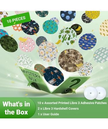 KovoQ Sensor Protection Hard Bowl & 10 Color Sensor Overpatches for Freestyle Libre 3 - Ultimate CGM Glucose Monitor Protection - Buy Online on GoSupps.com