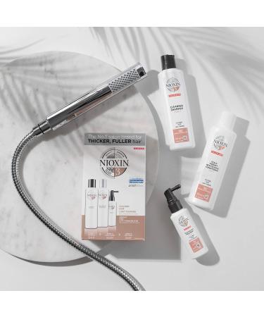 Nioxin System 3 for Coloured Hair with Light Thinning | Scalp & Hair Thickening Treatment 1L - Buy Online on GoSupps.com