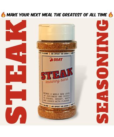 Steak Seasoning Blend - 75g Shaker. Elevate your steak game with this premium spice blend. Handcrafted Seasoning. - Buy Online on GoSupps.com