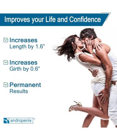 Andropenis Mini Penis Extender for Penile Enlargement. Micropenis Enlarger with medical backup and clinical studies. Reliable and Safe Therapy. - Buy Online on GoSupps.com