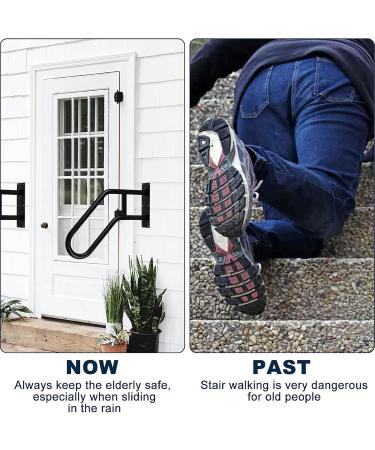 Grab Bars for Elderly Wall Handrail for Outdoor Steps Hand Rails for Indoor 1-3 Steps Stairs Railing for the Elderly Kids Disabled Pregnant Wome - Buy Online on GoSupps.com