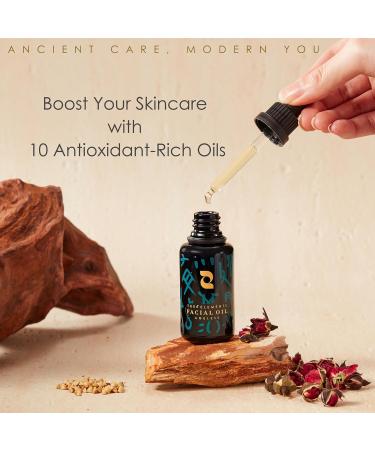 Redmint Ageless Facial Oil | Hydrating & Firming Face Oil with Squalane for Anti-Aging Glow | Inspired by TCM & Organic Botanicals for Radiant Youthful Skin | 30ml - Buy Online on GoSupps.com