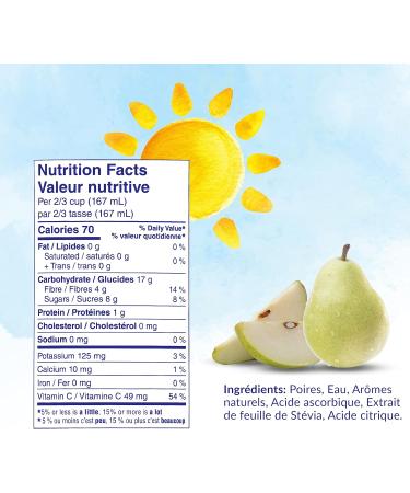 Dole Canned Fruit Pear Halves in Water Non-GMO No Sugar Added & No Artificial Sweeteners 540 ml 12 Count Pear Halves 540ml - Buy Online on GoSupps.com