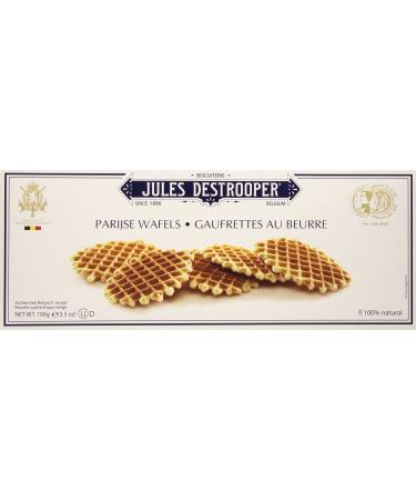 Jules Destrooper Butter Wafers 100g - Pack of 5