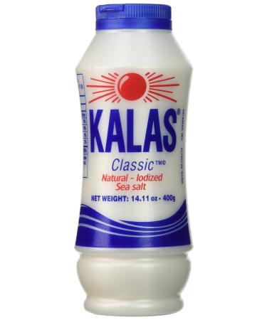 Kalas Classic Greek Iodized Sea Salt (400 Gram) 14.11 Ounce (Pack of 1)