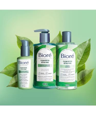 Bior Clean Detox Gentle Cleanser for Normal to Combination Skin 200mL Clear Cleanser 200 ml (Pack of 1) - Buy Online on GoSupps.com