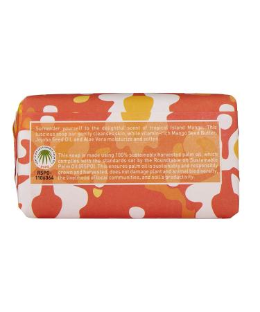 Desert Essence Island Mango Soap Bar - 5oz | Nourishing, Hydrating & Refreshing - Mango Seed Butter & Aloe Vera - Buy Online on GoSupps.com