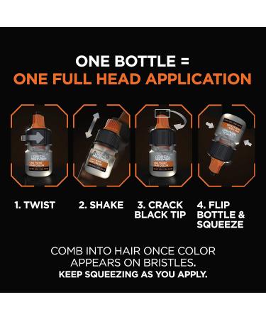 L'Oreal Paris Men Expert One Twist Mess Free Permanent Hair Color - Deepest Black - Ammonia Free - 1 Application Kit - Buy Online on GoSupps.com