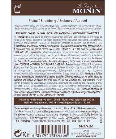 Monin Syrup ORANGE SPRITZ 0 7l - Buy Online on GoSupps.com