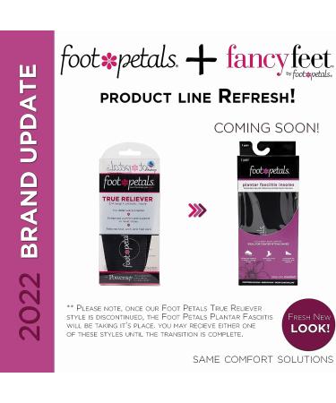 Foot Petals Plantar Fasciitis Insole - Arch Support for Women | PowerStep Black Small (Women's 7-8.5) - Buy Online on GoSupps.com