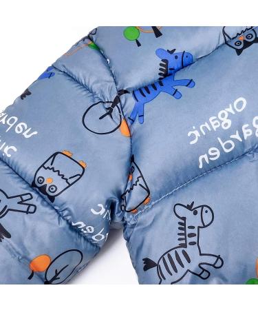 Boys Hooded Lightweight Windproof Puffer Coat 12-18 Months | Fashionable Waterproof Winter Outfit for Babies - Buy Online on GoSupps.com