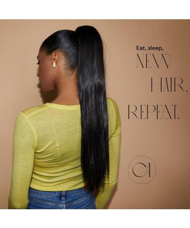 CAISHA 20" Hairpiece Ponytail Clip On Extensions With Butterfly Claw Straight Brown Blond Mix H157 brown blond mix #33H27 H157 - Buy Online on GoSupps.com
