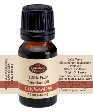 Cinnamon Leaf Essential Oil 100% Pure & Therapeutic Grade | Fabulous Frannie - International Shipping Available - Buy Online on GoSupps.com