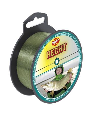 WFT target fish pike 300m 0.35mm 10.3kg green - pike line for fishing for pike fishing line for pike fishing monofilament line