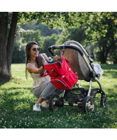 NEVEQ Baby Wrap Backpack - Waterproof Multi-Compartment Travel Diaper Bag with Large Capacity for Parents - Buy Online on GoSupps.com