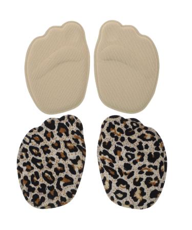 COHEALI 6 Pairs Sponge Forefoot Pad High Heels for Women Shoes Gel Pad Shoe Pads for High Heels Front Foot Pad Gel of Foot Cushion High Heel Cushion Insole Pad 4d High Elasticity