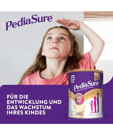 Pediasure Shake Vanilla 400g - Nutritional Supplements for Kids | 27 Vitamins & Minerals | Protein Boost for Children 1+ - Buy Online on GoSupps.com