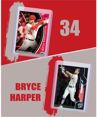 Bryce Harper (6) Assorted Baseball Cards Bundle - Nationals Phillies Trading Cards - Buy Online on GoSupps.com