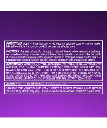 Cicatricure Advanced Scar Gel for Face & Body - Proven Results in 2 Weeks Scar Treatment for Surgical Scars Stretch Marks Scars of Burns and Injuries Acne Scar Treatment 2 oz (56g) - Buy Online on GoSupps.com