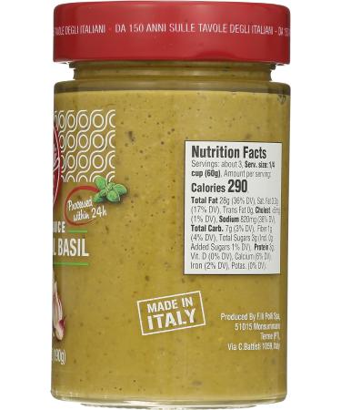 Polli Traditional Basil Pesto 6.7 OZ - Buy Online on GoSupps.com
