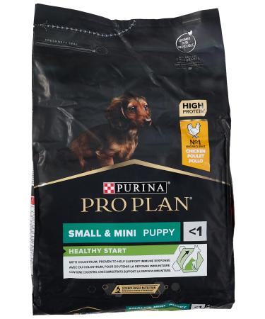 PURINA PRO PLAN | Small & Mini Puppy Healthy Start | Dry Food | Small Rich Chicken Puppies | 3kg Bag