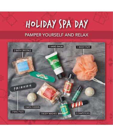 Paladone Days of Bath Advent Central Perk 12 Days Bath Advent Calendar Friends TV Show Countdown to Christmas No Color - Buy Online on GoSupps.com