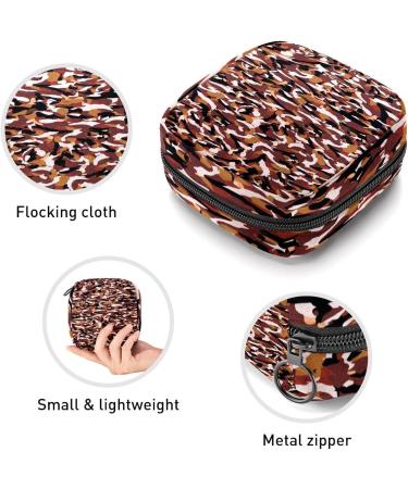 Multicam Camouflage Sanitary Napkin Storage Bag - Portable Period Pouch for Women and Teens - Multi-colored 14 - Buy Online on GoSupps.com