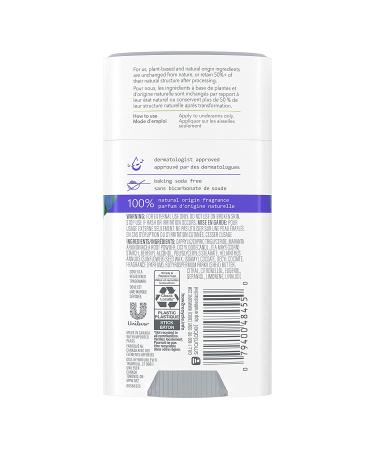 Dove Care by Plants Eucalyptus Deodorant Stick - 2.6 oz (Pack of 3) | Underarm Skin Care, 24-Hour Protection, Aluminum-Free - Buy Online on GoSupps.com