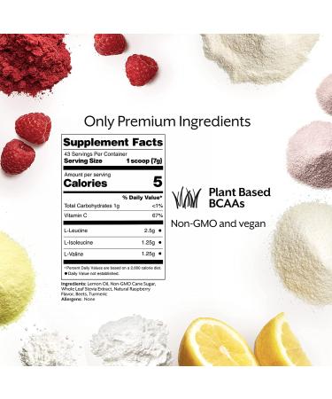 Promix BCAA Post-Workout Energy Powder | Raspberry Lemon | Plant-Based Amino Acids for Lean Muscle Growth & Recovery - Buy Online on GoSupps.com