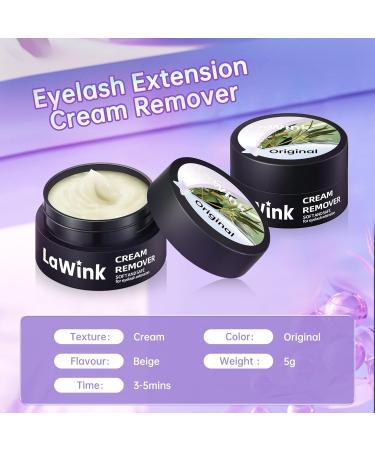 Eyelash Glue Remover Cream - 5g Professional Grade for Sensitive Skin | Low Irritation Lash Adhesive Remover for Salons - Buy Online on GoSupps.com